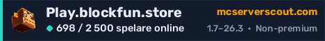Serverbanner för Play.blockfun.store