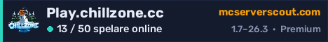 Serverbanner för Play.chillzone.cc