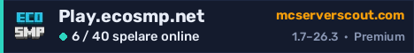 Serverbanner för Play.ecosmp.net