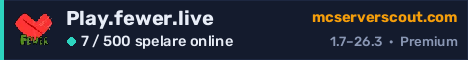 Serverbanner för Play.fewer.live