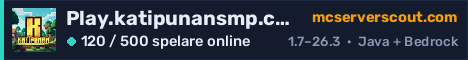 Serverbanner för Play.katipunansmp.com