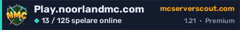 Serverbanner för Play.noorlandmc.com