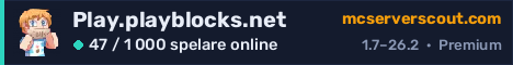 Serverbanner för Play.playblocks.net