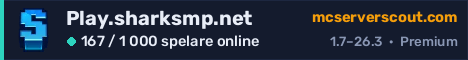 Serverbanner för Play.sharksmp.net
