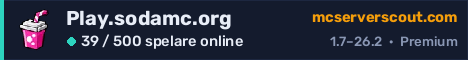 Serverbanner för Play.sodamc.org