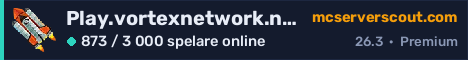 Serverbanner för Play.vortexnetwork.net