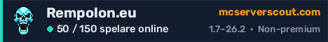Serverbanner för Rempolon.eu