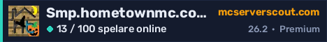 Serverbanner för Smp.hometownmc.com