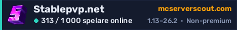 Serverbanner för Stablepvp.net