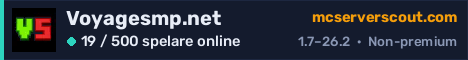 Serverbanner för Voyagesmp.net