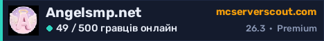 Банер сервера Angelsmp.net