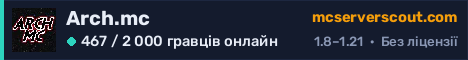 Банер сервера Arch.mc