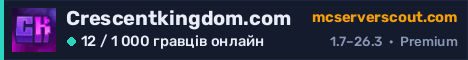 Банер сервера Crescentkingdom.com