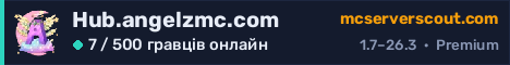 Банер сервера Hub.angelzmc.com