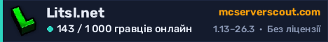 Банер сервера Litsl.net