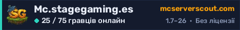 Банер сервера Mc.stagegaming.es