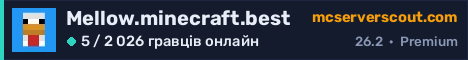 Банер сервера Mellow.minecraft.best
