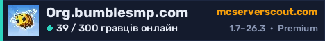 Банер сервера Org.bumblesmp.com