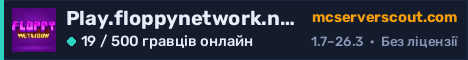 Банер сервера Play.floppynetwork.net