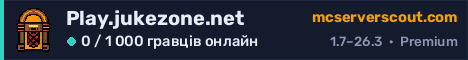 Банер сервера Play.jukezone.net