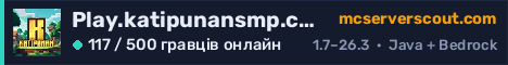 Банер сервера Play.katipunansmp.com