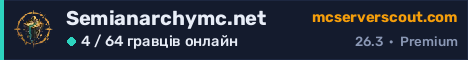Банер сервера Semianarchymc.net
