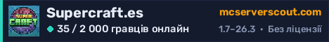 Банер сервера Supercraft.es